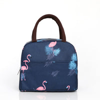 1PCs Fresh Cooler Bags Waterproof Nylon Portable Zipper Thermal Oxford Lunch Bags For Women Convenient Lunch Box Tote Food Bags
